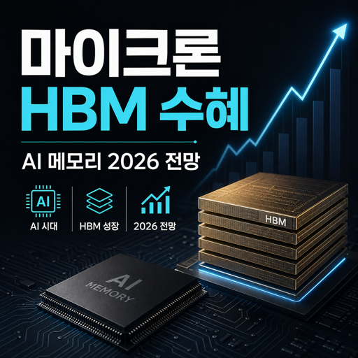 마이크론(MU) HBM 수혜 얼마나 클까? AI 메모리 실적과 2026년 주가 전망