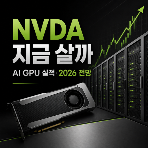 엔비디아 NVDA 지금 살까 AI GPU 실적 2026 전망 블로그 썸네일