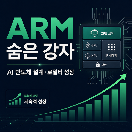 ARM 숨은 강자 AI 반도체 설계 로열티 성장 블로그 썸네일