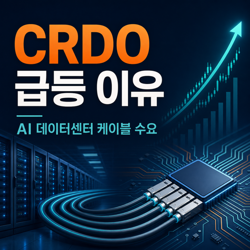CRDO AI 데이터센터 케이블 수요 분석 블로그 썸네일