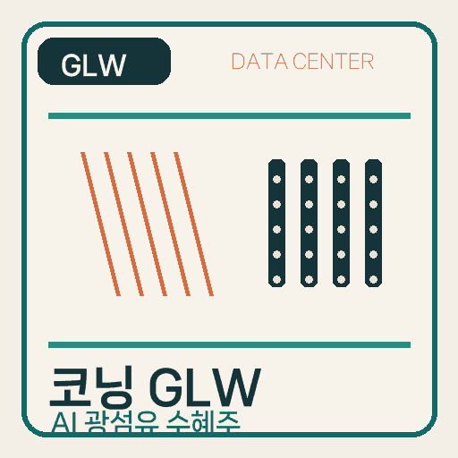 코닝 GLW AI 광섬유 수혜주 블로그 썸네일