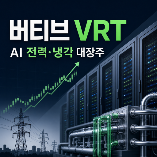 버티브 VRT AI 전력 냉각 대장주 블로그 썸네일