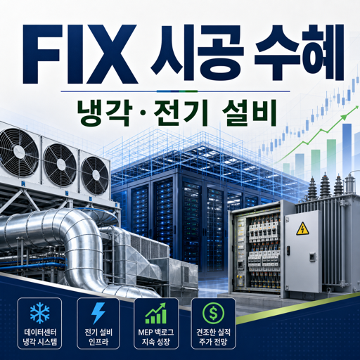 컴포트 시스템즈 FIX AI 데이터센터 시공 냉각 전기 설비 실적 전망 블로그 썸네일