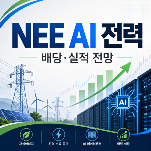 넥스트에라 에너지 NEE AI 전력 수요와 배당 주가 전망 블로그 썸네일