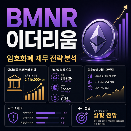 BMNR 이더리움 암호화폐 재무 전략 분석 블로그 썸네일