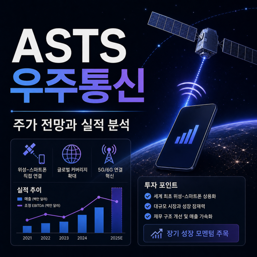 ASTS 우주통신 주가 전망과 실적 분석 블로그 썸네일