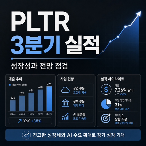 PLTR 3분기 실적 성장성과 전망 점검 블로그 썸네일