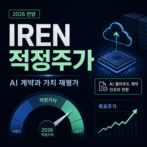 IREN 적정주가 AI 계약과 가치 재평가 블로그 썸네일