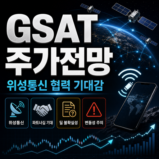 글로벌스타 GSAT 주가 전망: 위성통신과 애플 협력 기대감 분석