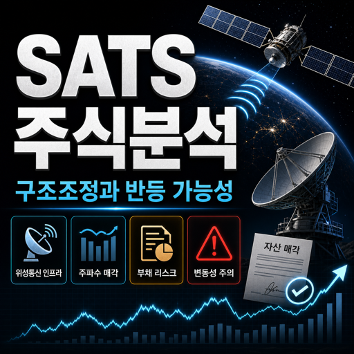 에코스타 SATS 위성통신 인프라 구조조정과 반등 가능성 투자 리스크 블로그 썸네일